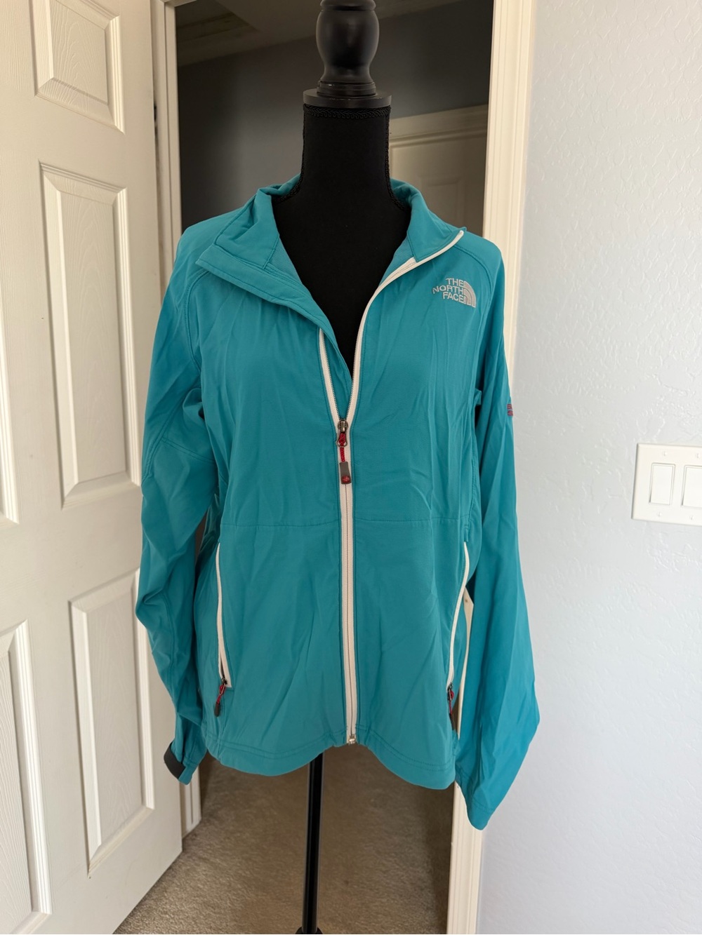 The North Face Women's Teal Full-Zip Jacket
